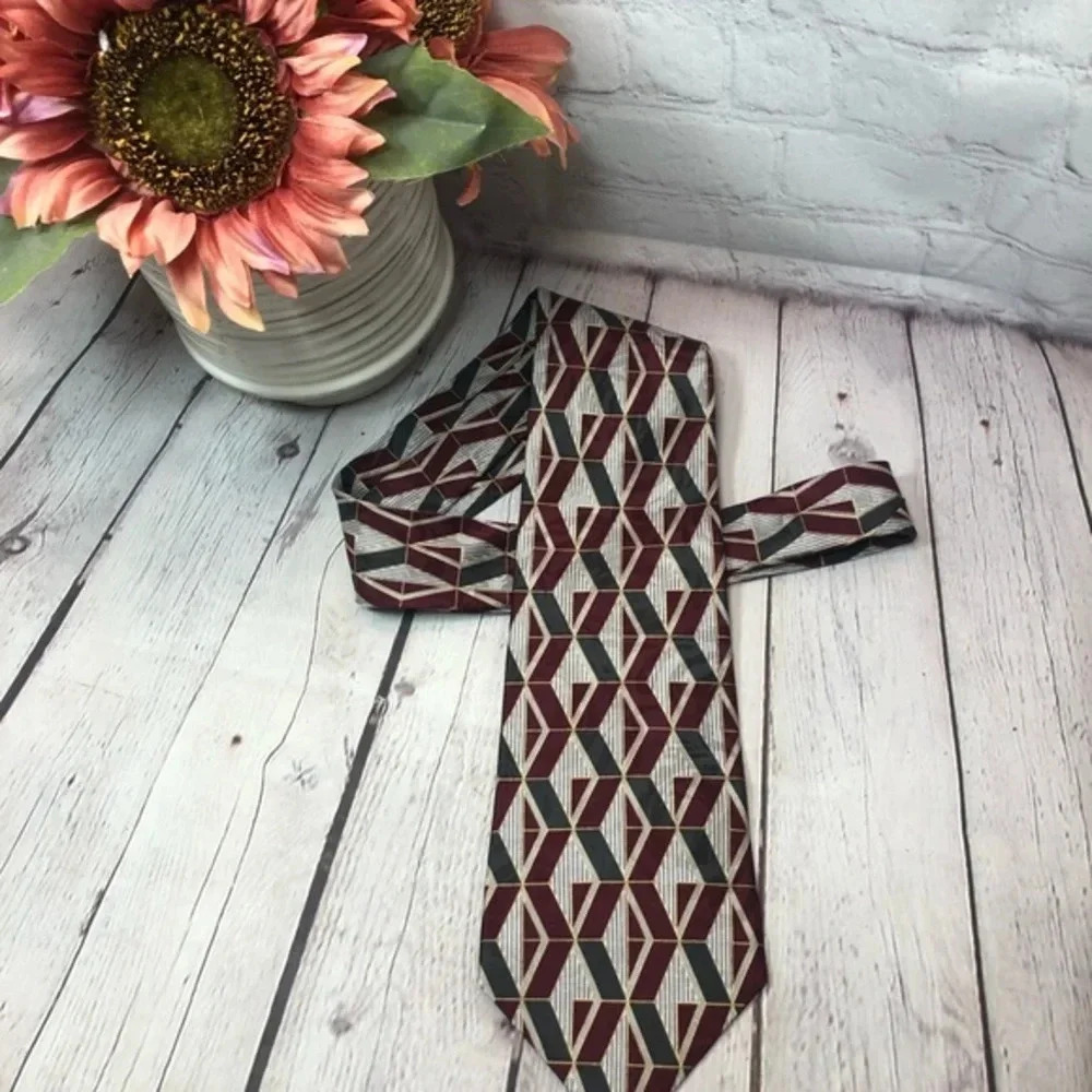 Vintage Feraud louis feraud men's silk neck tie